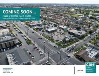 Santa Ana, CA Retail - 2600-2620 S Bristol St
