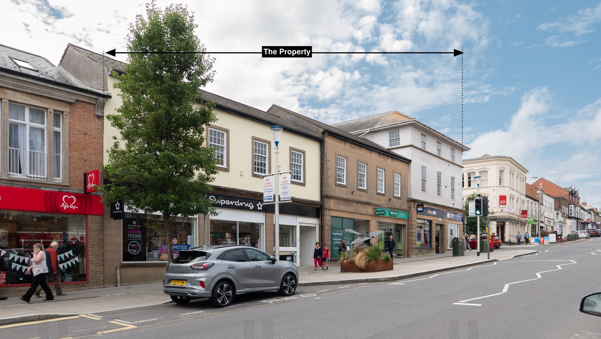 1-6 Fore St, Chard, SOM for Rent