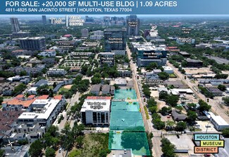 Houston, TX Commercial Land - 4811-4825 San Jacinto St
