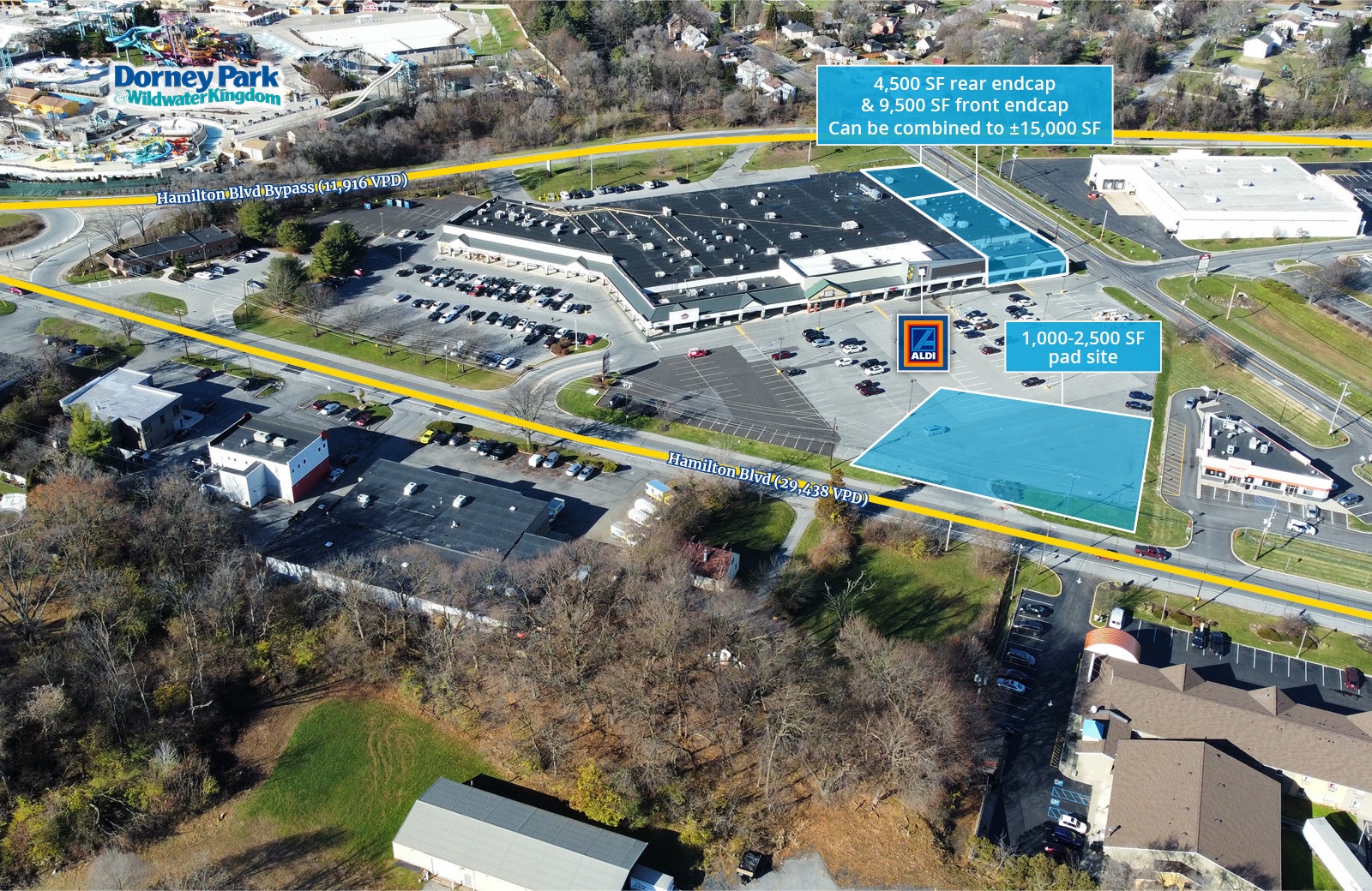 3245 Hamilton Blvd Allentown, PA 18103 Shopping Center Property for