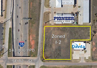 Oklahoma City, OK Commercial Land - I-35 & SE 82nd St