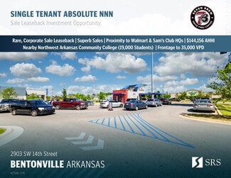 Bentonville, AR Fast Food - 2903 SW 14th St Bentonville, AR Fast Food - 2903 SW 14th St