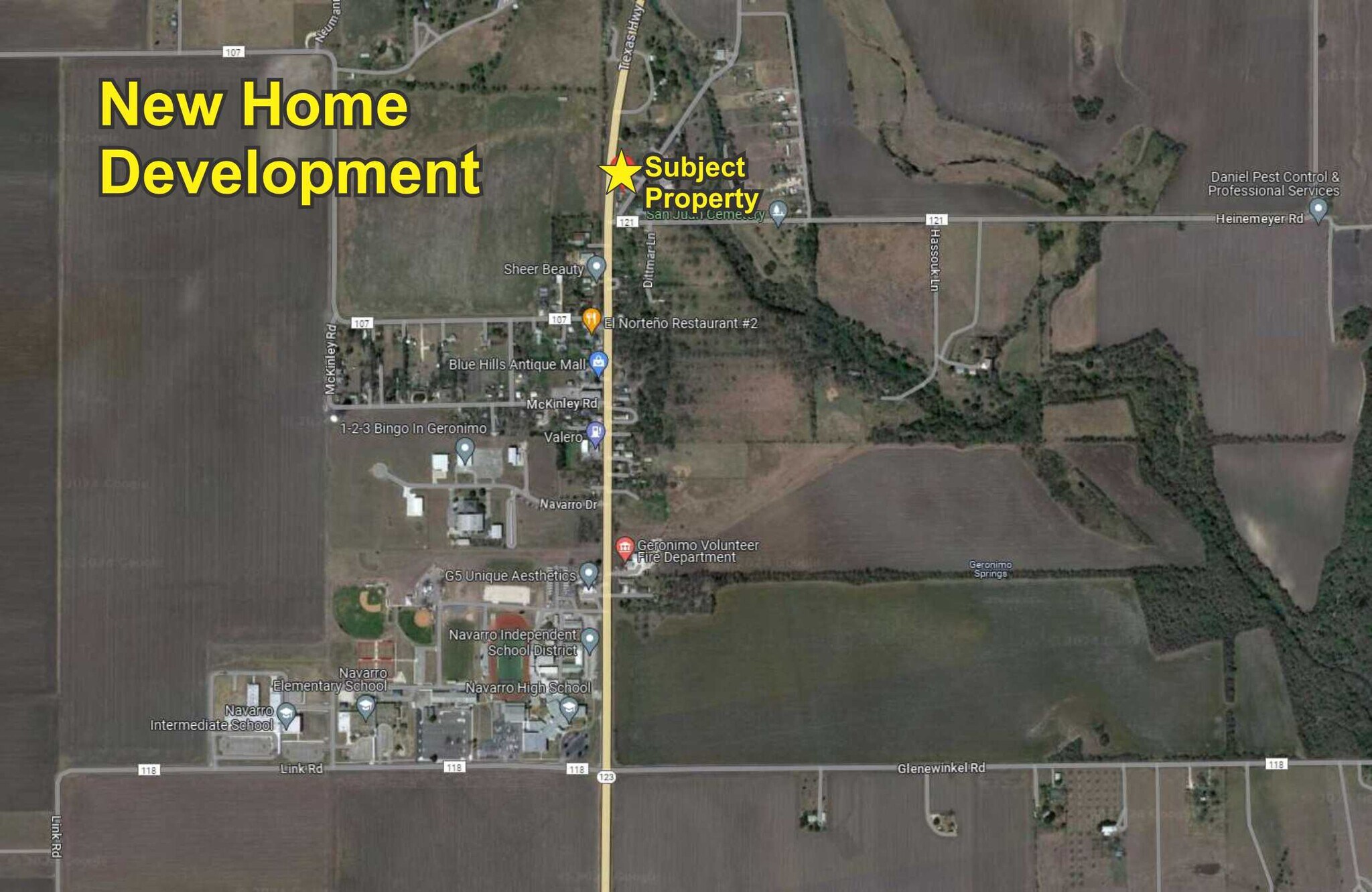 110 Geronimo Dr Seguin, TX 78155 Land Property for Sale on