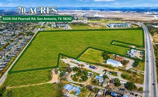 San Antonio, TX Commercial Land - 70± AC on Old Pearsall Road San Antonio, TX Commercial Land - 70± AC on Old Pearsall Road