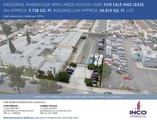 Bellflower, CA Warehouse - 9638-9648 Artesia Blvd
