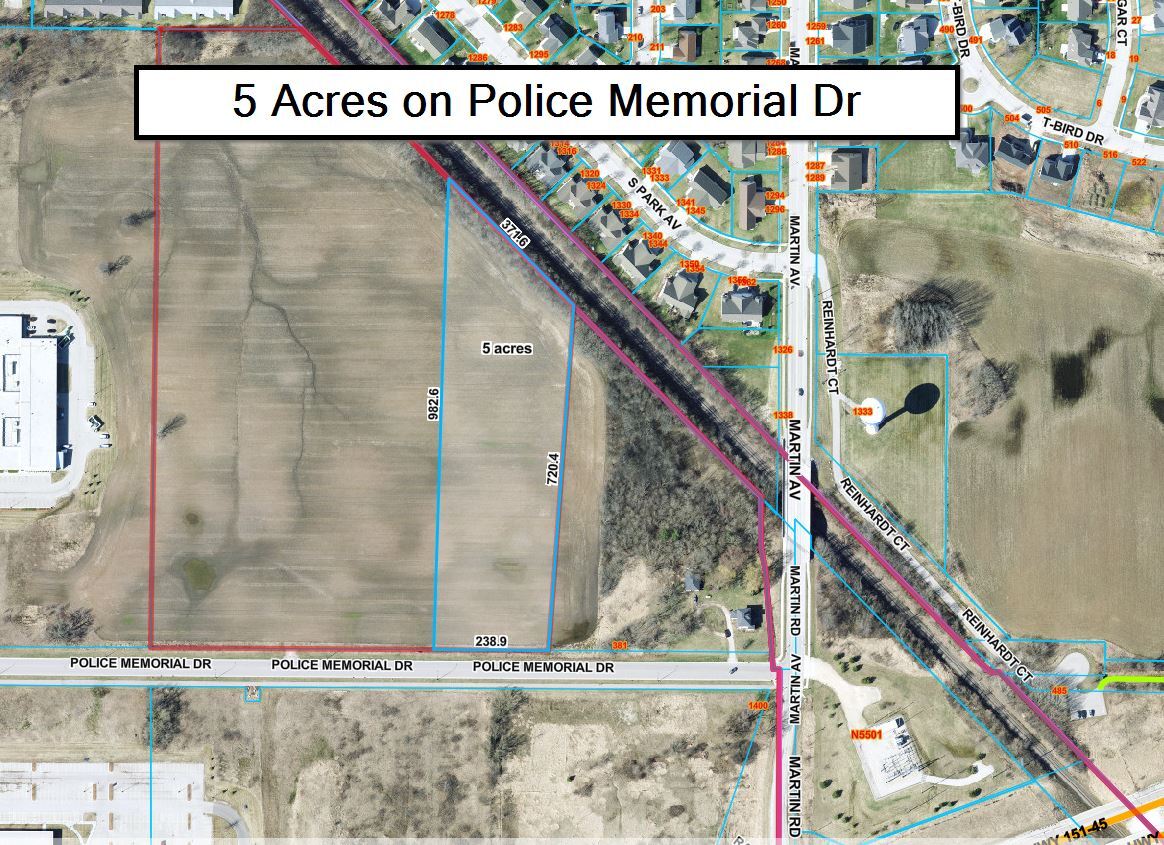 Police Memorial, Fond Du Lac, WI for Sale