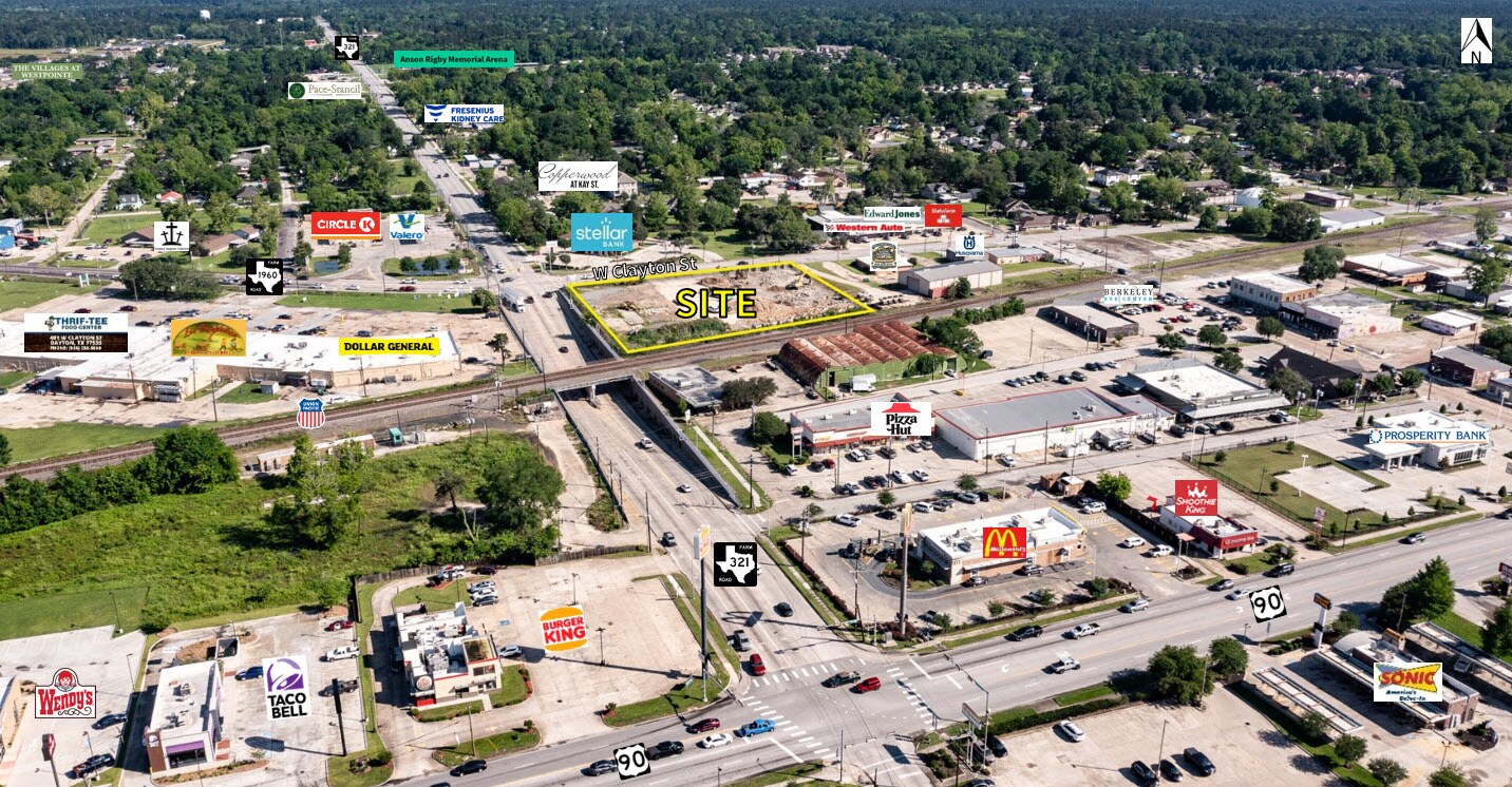 2.016 AC W Clayton & FM 321, Dayton, TX for Sale
