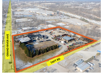 Novi, MI Commercial Land - 45500 Grand River Ave