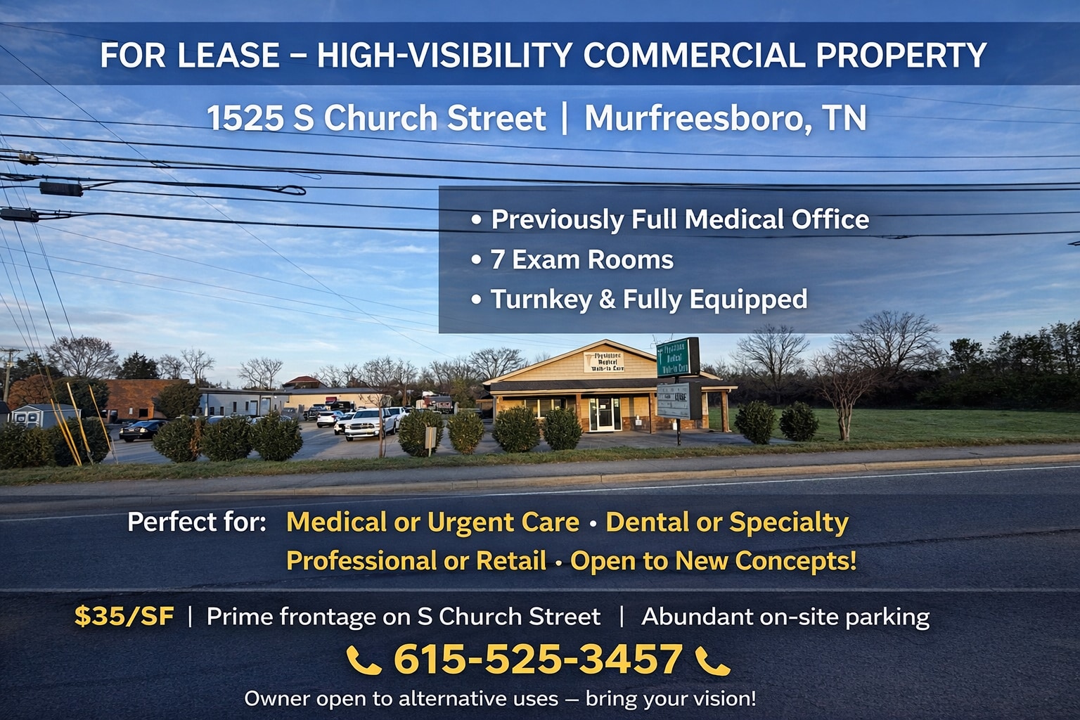 1525 S Church St, Murfreesboro, TN for Rent