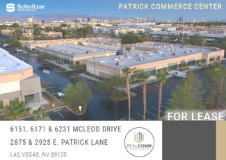 Las Vegas, NV Industrial - 2875 E Patrick Ln