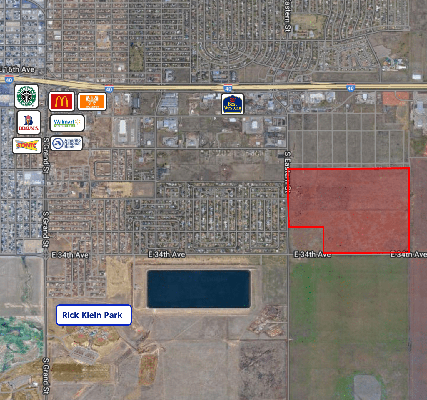 SE 34th Ave & Eastern St, Amarillo, TX for Sale