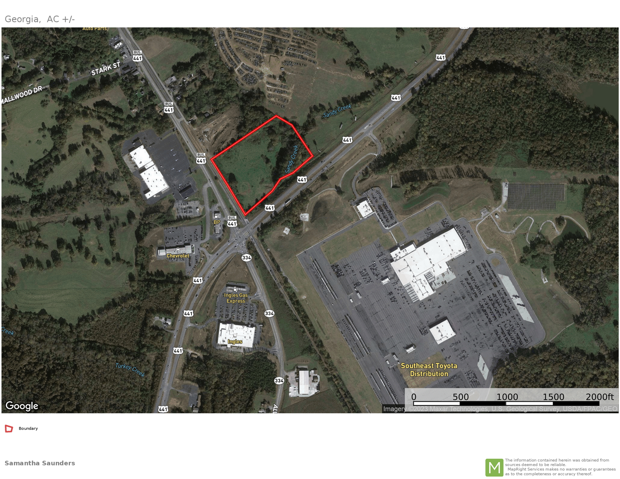 Hwy 441 and South Elm Street, Commerce, GA for Sale