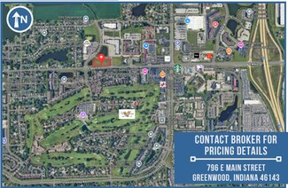 Greenwood, IN Commercial Land - NE Corner of Airport Pky and Main St
