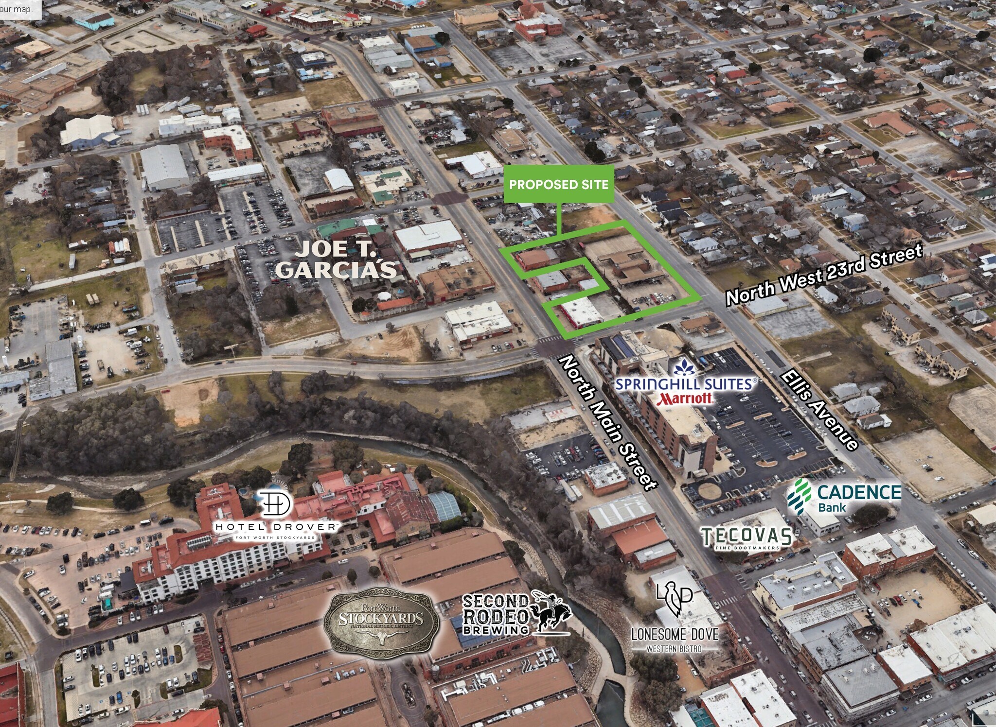 2225-2245 N Main St, Fort Worth, TX for Rent