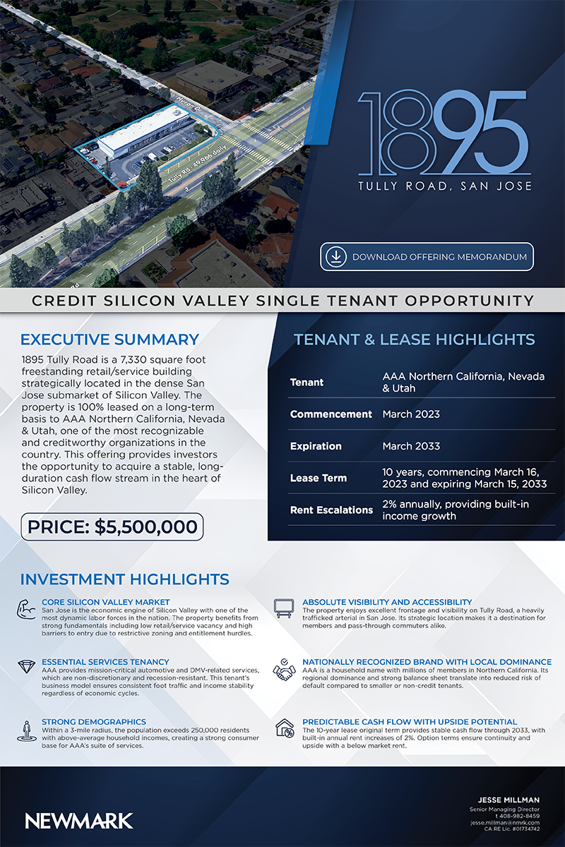 1895 Tully Rd, San Jose, CA for Sale