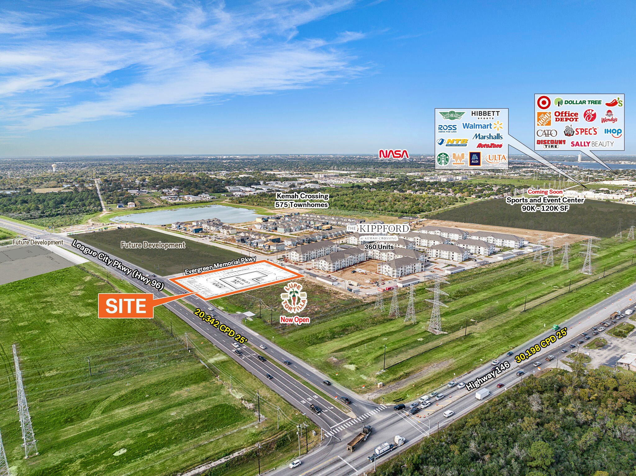 East League City Pky, Kemah, TX for Rent