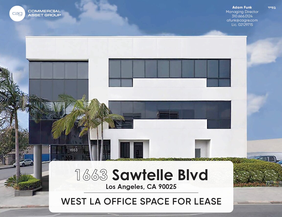 1663 Sawtelle Blvd, Los Angeles, CA for Rent