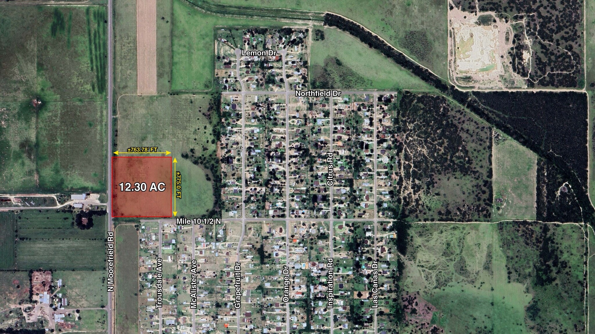 North Moorefield Rd @ 10 1/2 Mile Road, Edinburg, TX for Sale