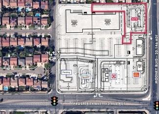 Tulare, CA Commercial Land - N Mooney Blvd & Prosperity Ave