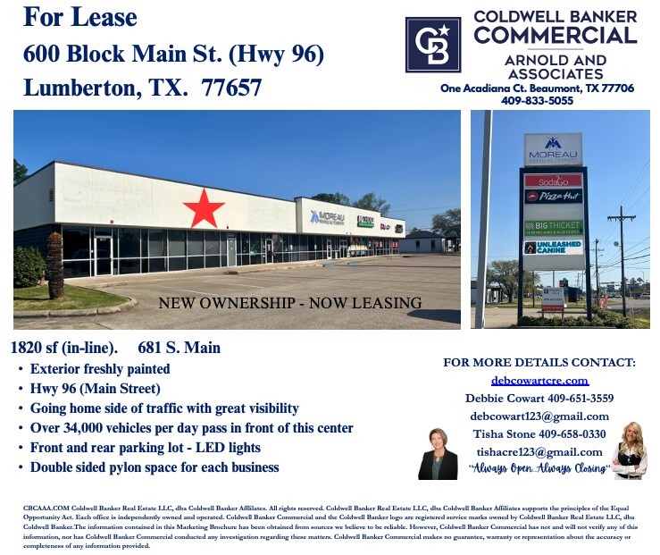677-681 S Main St, Lumberton, TX for Rent