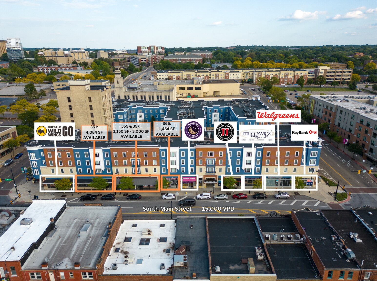 349-379 S Main St, Akron, OH for Rent