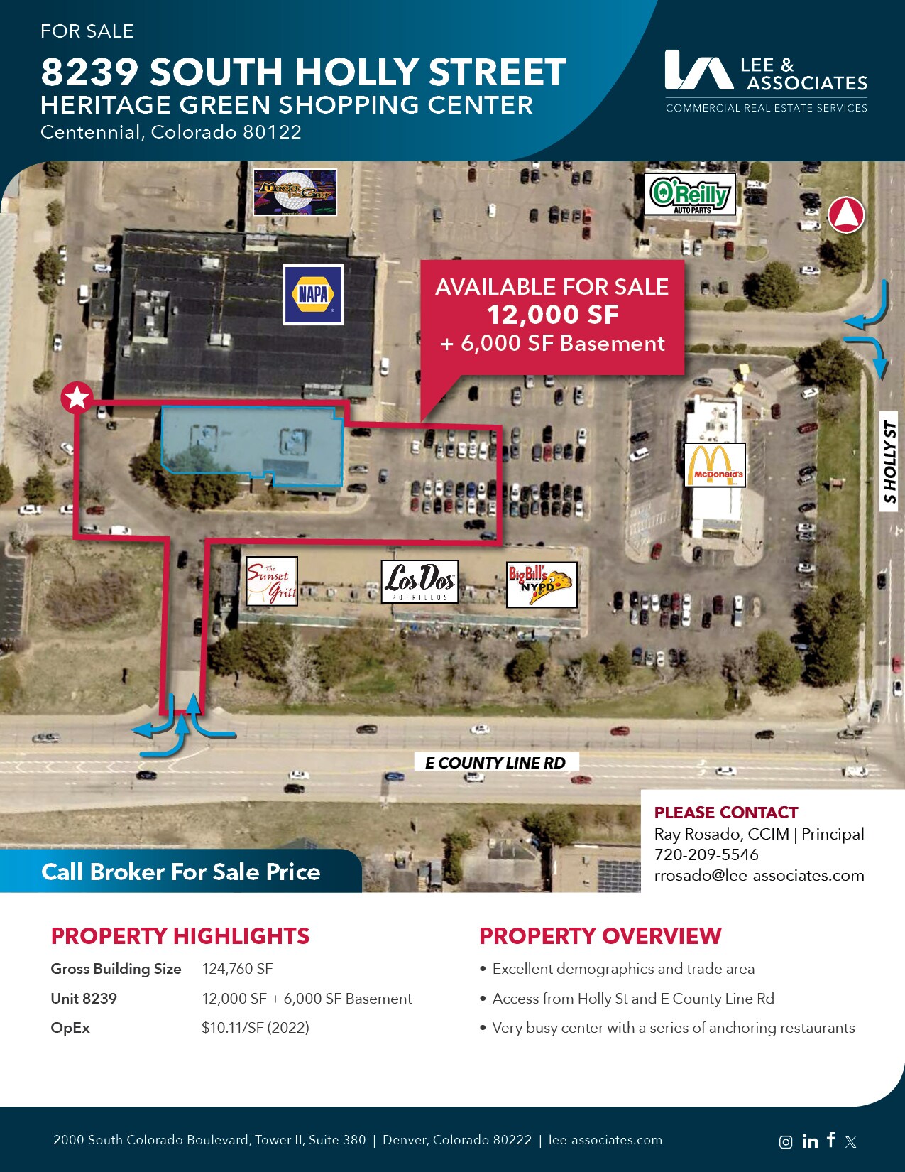 8239 S Holly St, Centennial, CO for Rent