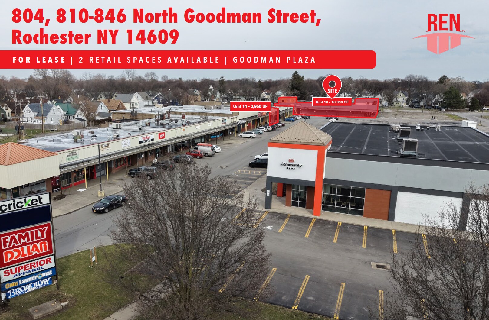 804-846 N Goodman St, Rochester, NY for Rent