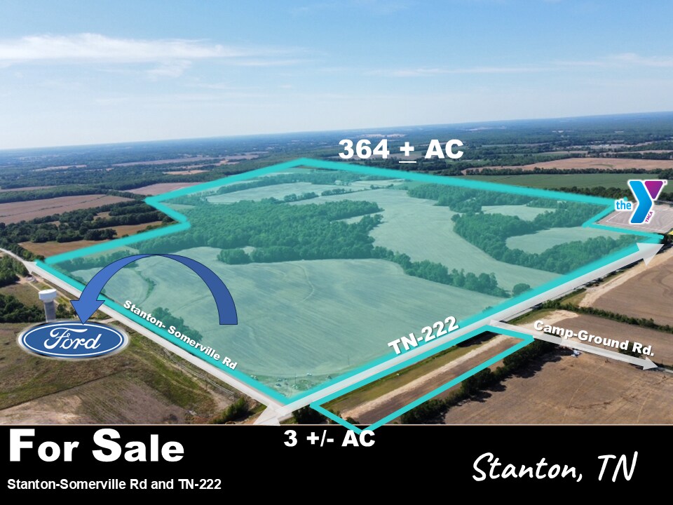 TN 222 Hwy at Stanton Somerville Rd., Stanton, TN for Sale