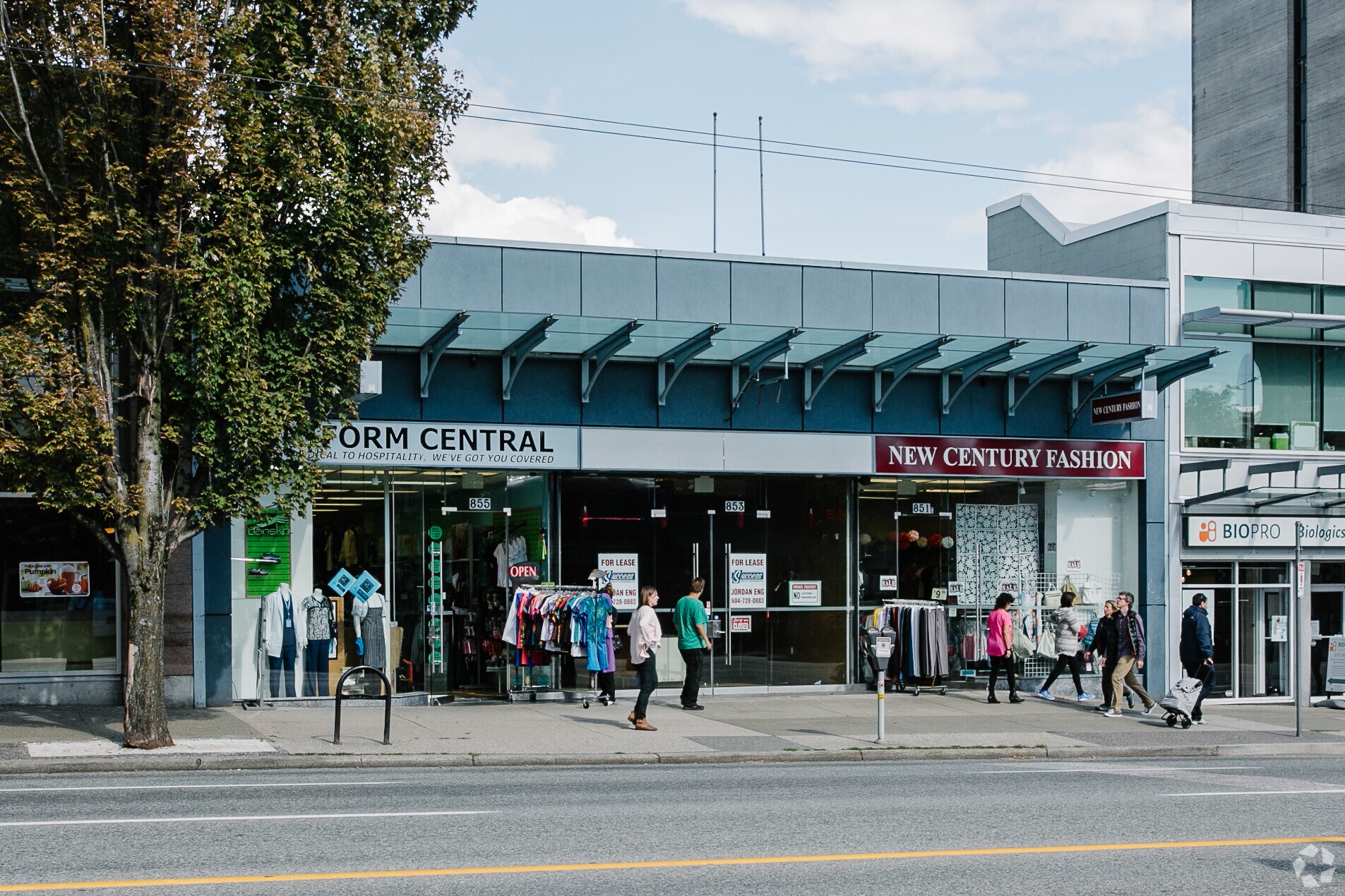 851-855 W Broadway, Vancouver, BC for Rent