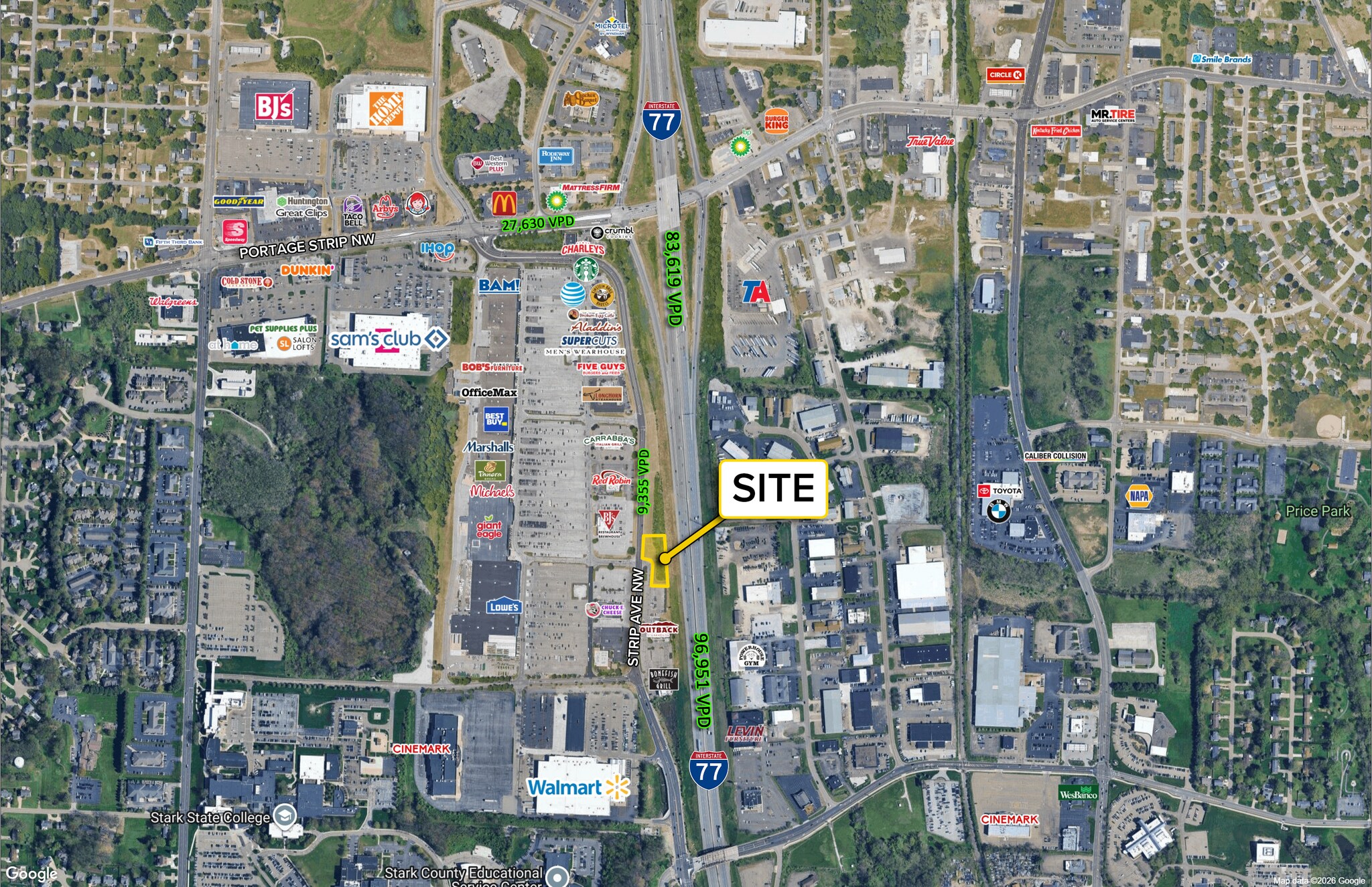6365 Strip Ave NW, North Canton, OH for Rent