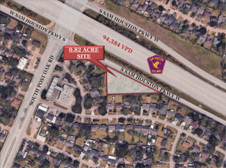 Houston, TX Commercial Land - 5453 S Sam Houston Pky W