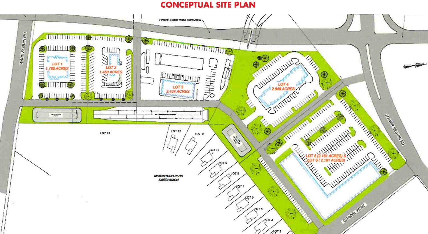 1604 E Loop & Lower Seguin Rd, Converse, TX for Sale