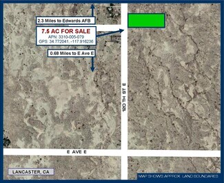 Lancaster, CA Agricultural Land - 120th St