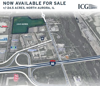 North Aurora, IL Commercial Land - 136 S Lincolnway