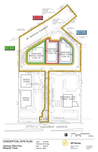 Mesquite, TX Commercial Land - 2828 N Galloway Ave