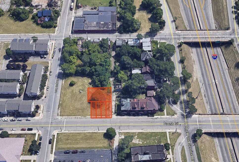 5954 Brush St Detroit, MI 48202 Land Property for Sale on