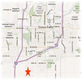 Sioux Falls, SD Retail - 2520 S Louise Ave