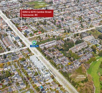 Vancouver, BC Commercial Land - 6250-6270 Cambie St