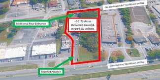 Waldorf, MD Commercial Land - 2246 Crain Hwy