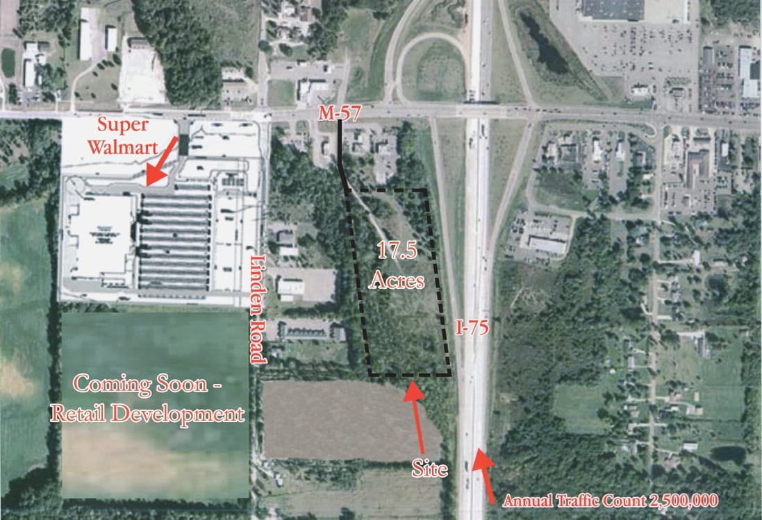 I-75, Clio, MI for Sale