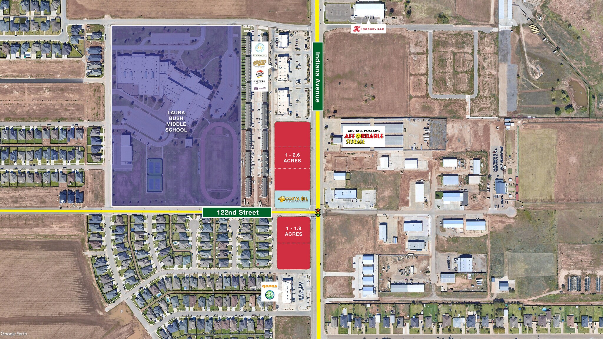 122nd St & Indiana, Lubbock, TX for Rent