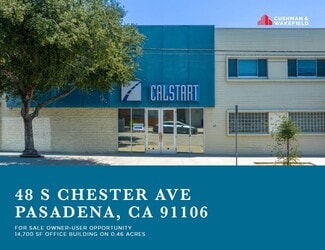Pasadena, CA Office - 48 S Chester Ave Pasadena, CA Office - 48 S Chester Ave