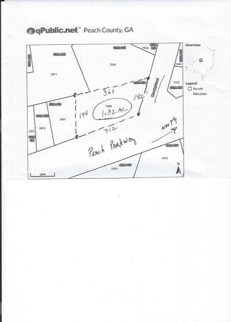 Fort Valley, GA Commercial Land - 7088 Moseley Rd Fort Valley, GA Commercial Land - 7088 Moseley Rd