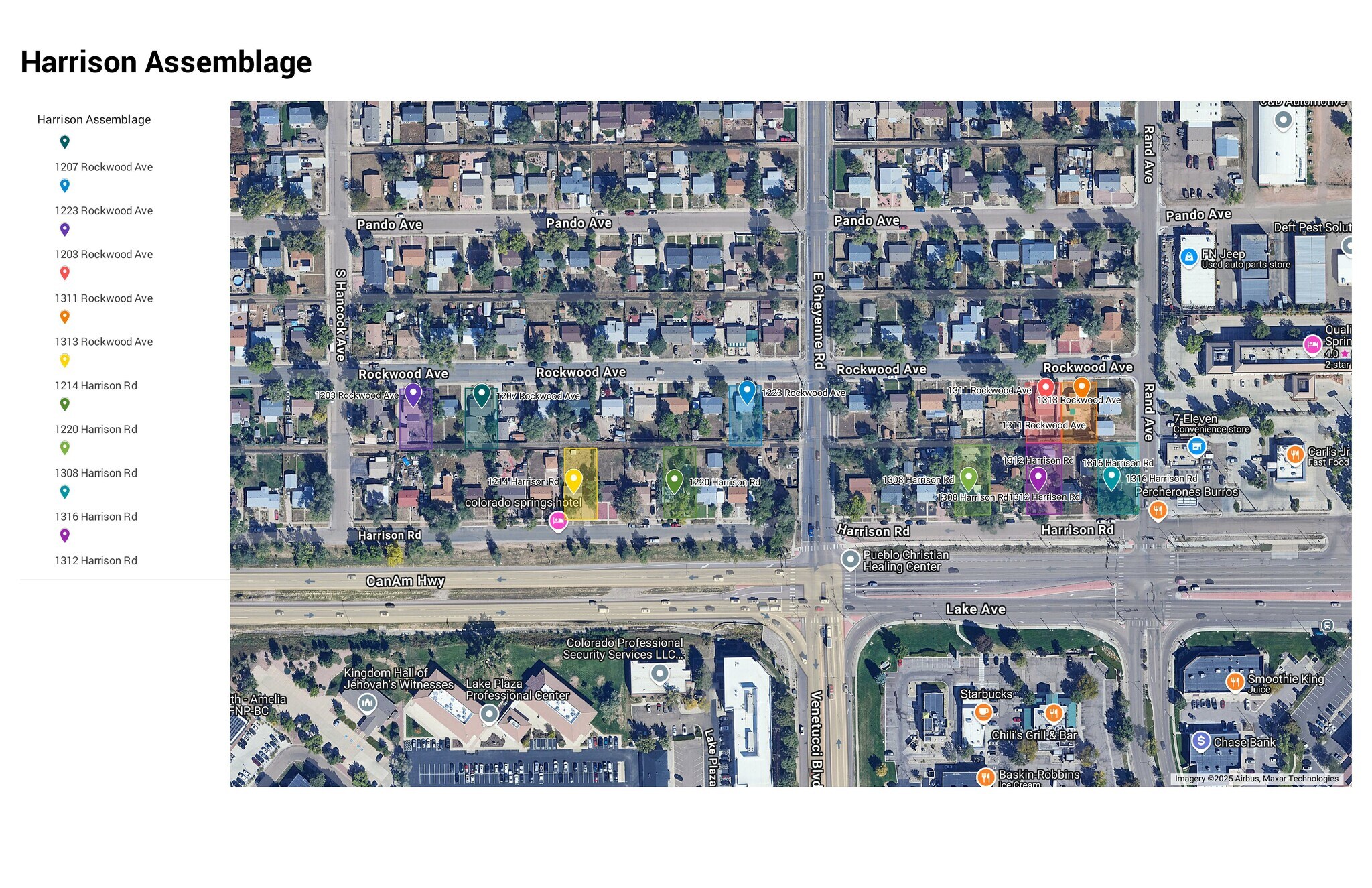 Rockwood Ave @ Harrison, Colorado Springs, CO for Sale