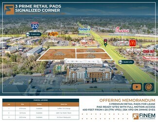 Grovetown, GA Commercial Land - 4091 Jimmie Dyess Pkwy
