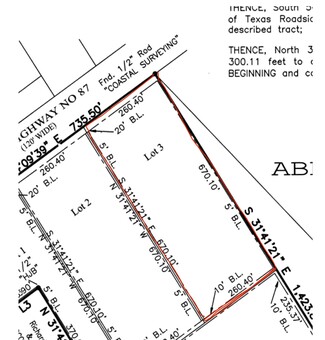 Port Bolivar, TX Commercial - Lot 3 Highway 87