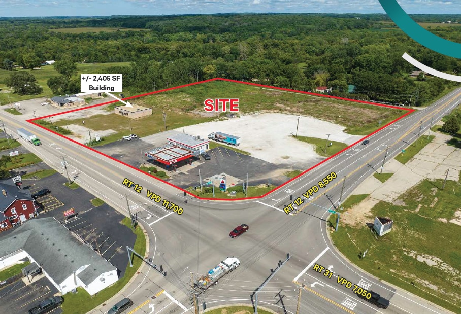 NEC of Route 12 & Route 31, Richmond, IL for Rent