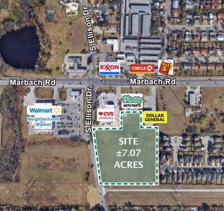 San Antonio, TX Commercial Land - Marbach Rd @ Ellison