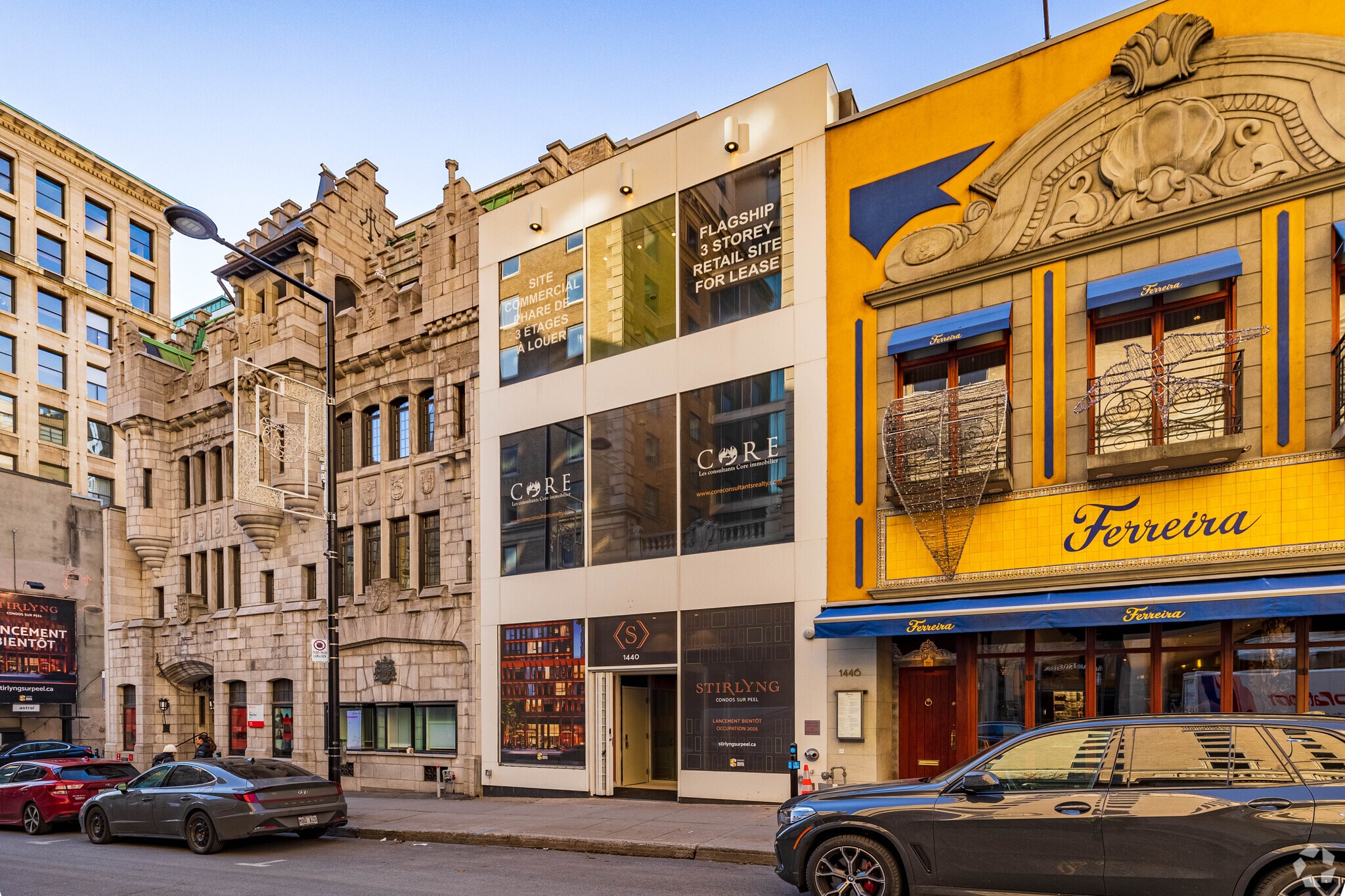 1440-1442 Rue Peel, Montréal, QC for Rent