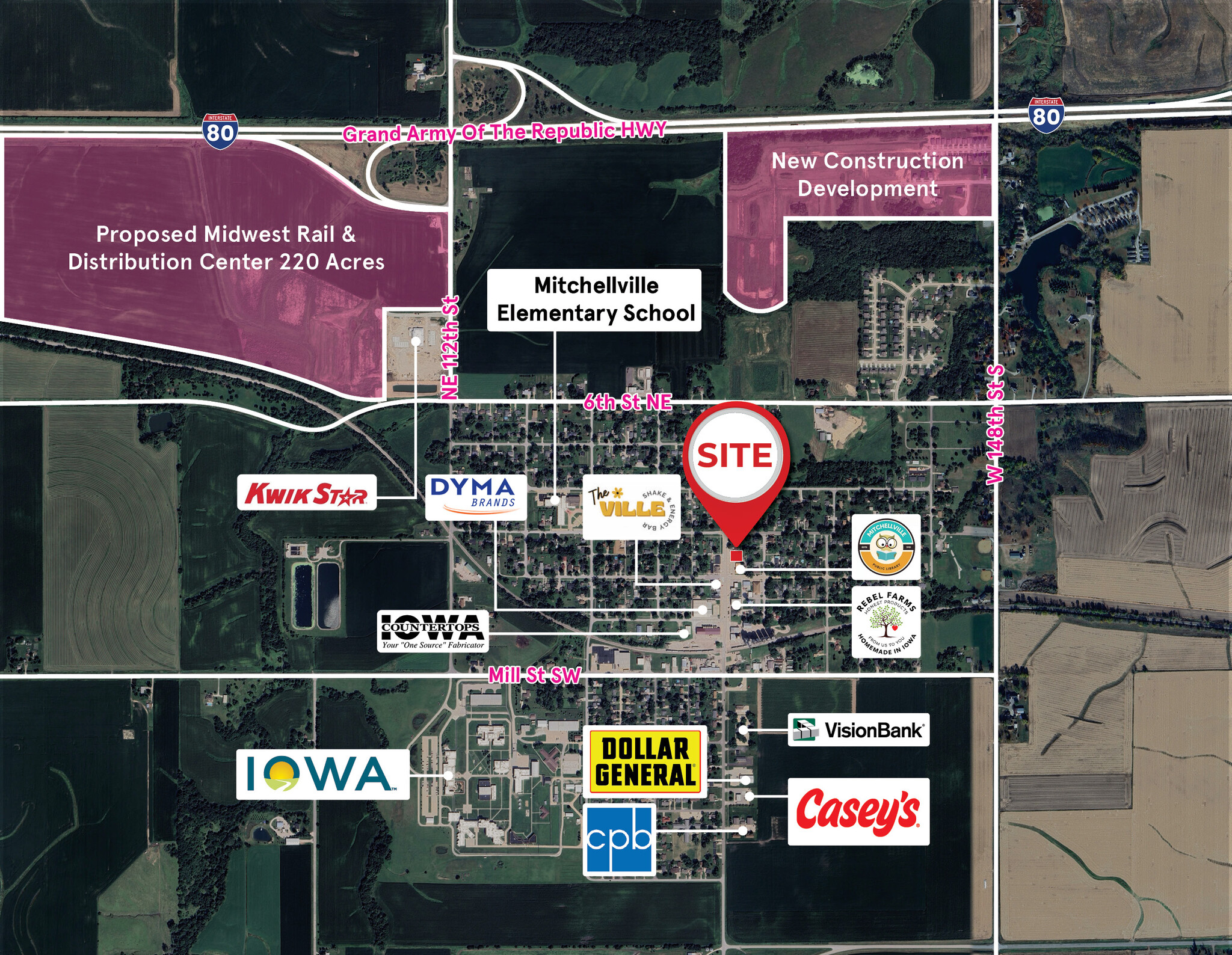 211 Center Ave N, Mitchellville, IA for Rent